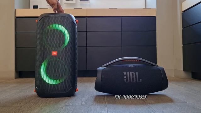 JBL Partybox 110 vs JBL Boombox 3 - bass comparison??