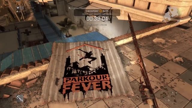Dying Light - Parkour Fever DLC Grappling Hook Glitch - Trophies/Achievements made easy!