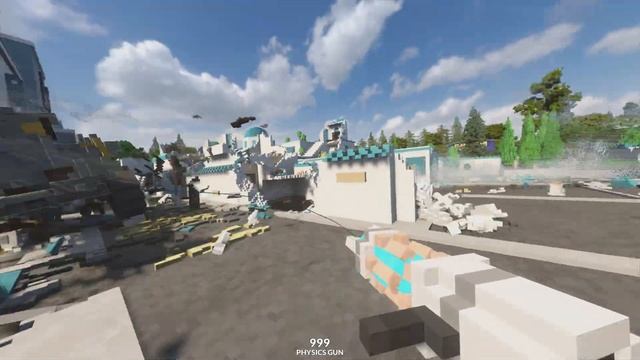 ЛОМАЕМ КАРТУ ИЗ TABS В TEARDOWN Володя и МОДЫ в Тирдаун ( тирдавн ) Майнкрафт с реальной физикой