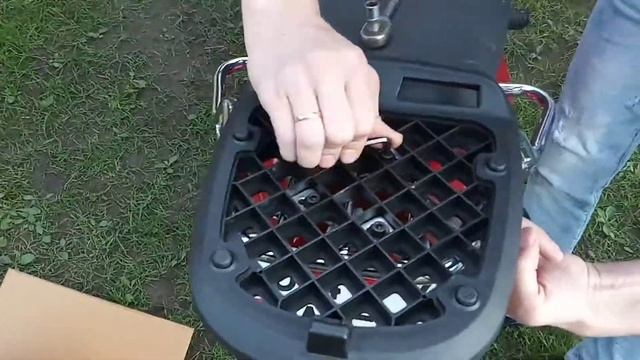 Как установить кофр для мотоцикла, своими руками, обзор