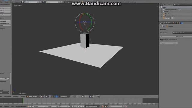 Как сделать игру в BLENDER за 3 минуты!!!