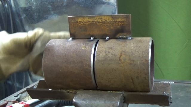 Как правильно ставить профессиональные сварочные прихватки!!!