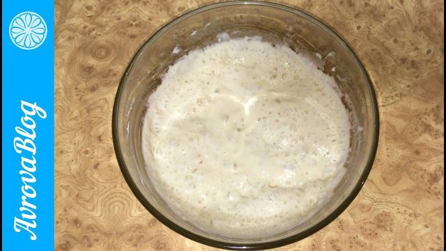 Как приготовить закваску (опару) для выпечки хлеба