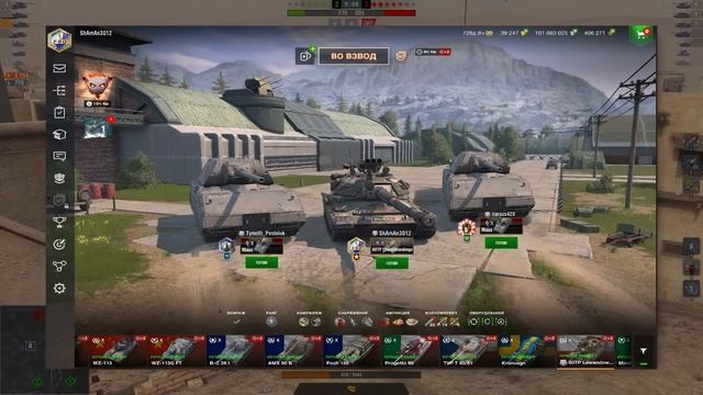 РАЗРАБОТЧИКИ СОШЛИ С УМА - ВЗВОД на ТРОИХ в Tanks Blitz / WoT Blitz (вот блиц)