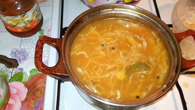 ХАРЧО! СУП ХОЛОСТЯКА САМЫЙ ПРОСТОЙ Суп из банки, консервы.