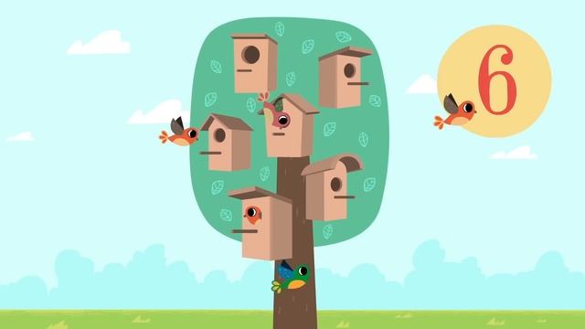 Обучающий мультик - Удивительная стройка - Серия 5 - Цифра 6.