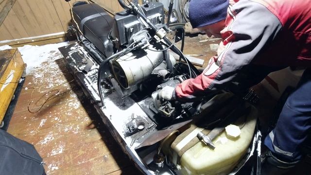 Снегоход Буран. Ремонт редуктора. Часть 1.