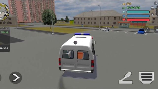 ОБНОВА Работы ВОДИТЕЛЬ СКОРОЙ ПОМОЩИ в Криминальной России 3D. Борис v12.8.8
