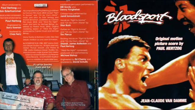 Bloodsport Soundtrack   Paul Hertzog   OST complete 1988