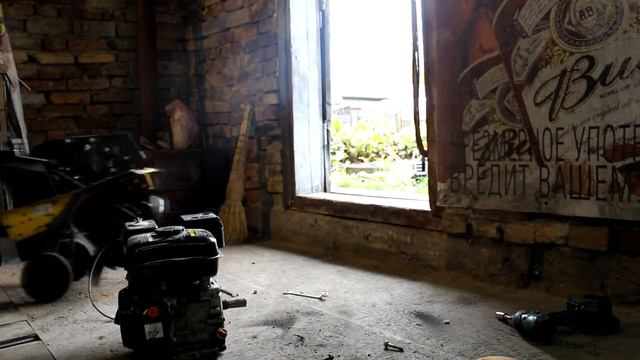 Самодельная виброплита с бензиновым двигателем