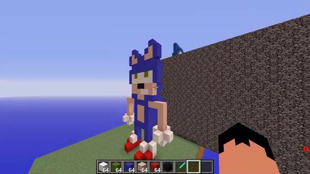 СТРОИМ СОНИКА ЗА 10 СЕКУНД/1 МИНУТУ/5 МИНУТ В МАЙНКРАФТ 100% ТРОЛЛИНГ БИЛД БАТЛ ГЛАЗАСТИК И ПЭНН