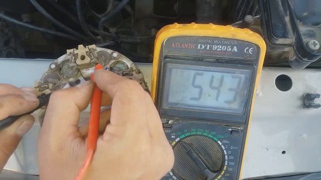 НЕ РАБОТАЕТ ГЕНЕРАТОР НА ЛАДЕ КАЛИНА (РЕМОНТ НЕ СНИМАЯ)