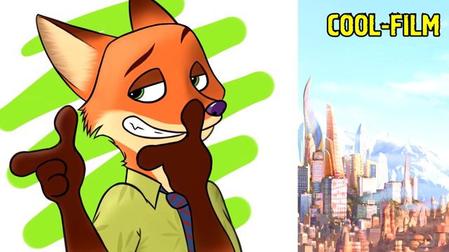 НИК и ДЖУДИ ПРОТИВ ФИНИКА - ЗВЕРОПОЛИС 2 - ОЗВУЧЕННЫЙ КОМИКС