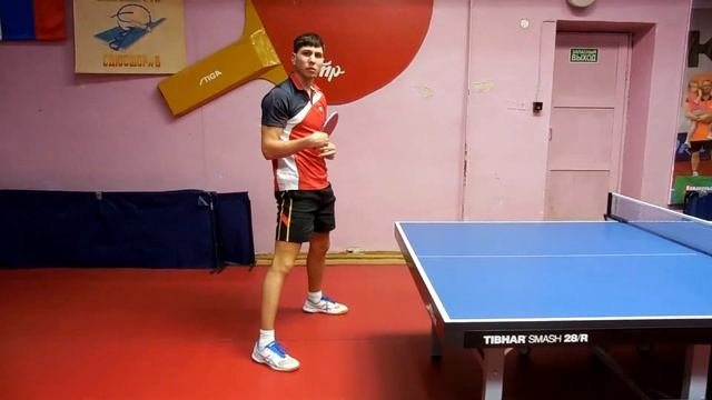 Настольный теннис Урок №3 Накат слева