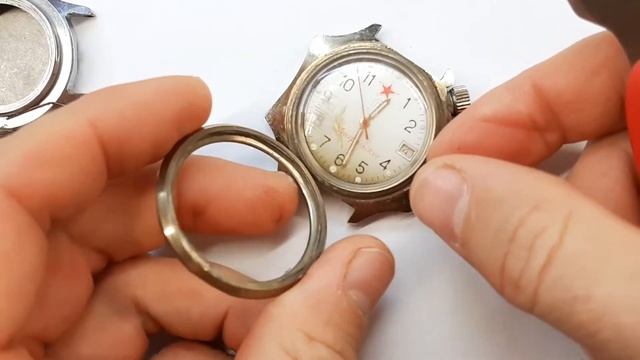 Как снять безель с часов Восток