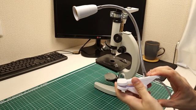 Оптический контроль при заточке ножей. Микроскоп Микромед С-12 и доработки