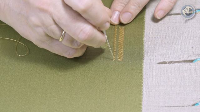 Урок 4. Доличные швы. Золотное шитье в прикреп.