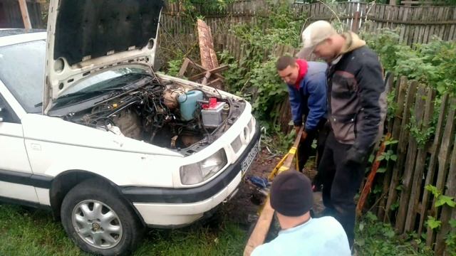 Замена двигателя пассат б3/б4