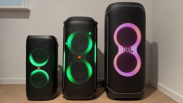 JBL Partybox 310 vs 710 vs Ultimate - Sound comparison test