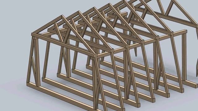 мансардная крыша своими руками чертежи