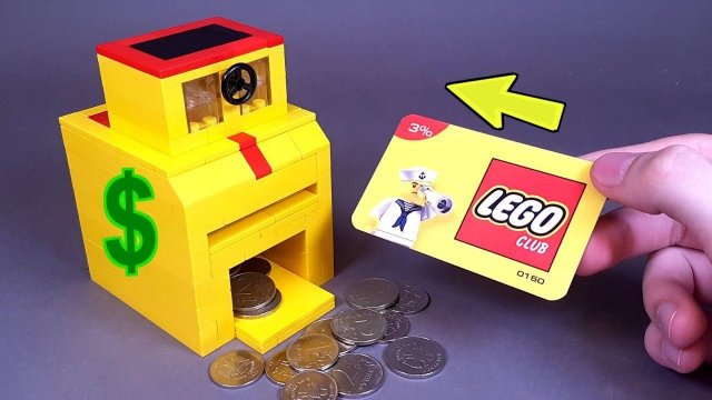 Как Сделать Банкомат из ЛЕГО !