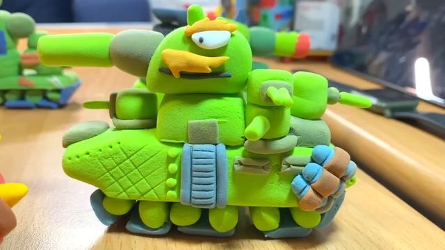 Карнаж ТГ-5 и Железный Капут с Танком Менделеева и КВ-44 ✅ Лепим СИМБИОТА ✅ Танки КАРНАЖИ Туториал