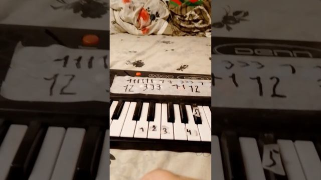 Как сыграть куклу Колдуна на пианино