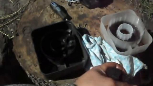 Обслуживание воздушного фильтра мотоблока