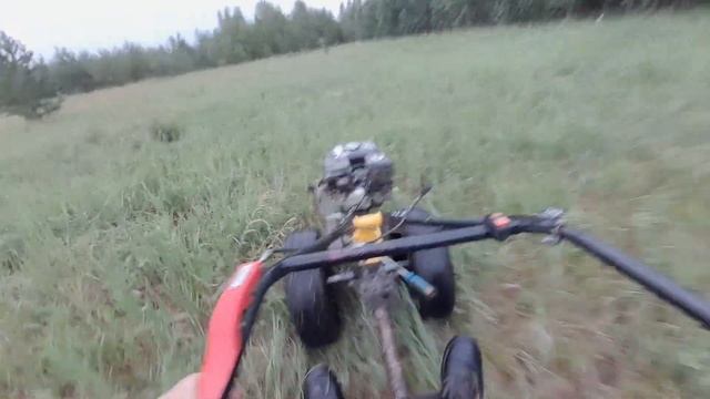 Покатушки на мотоблоке на путь торфянников со стороны лесной просеки #покатушки #мотоблок