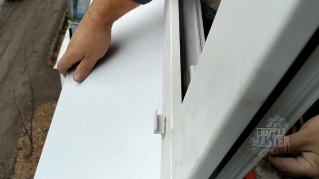 Как установить отлив на окно (чтобы не шумел от дождя и не мотался от ветра)