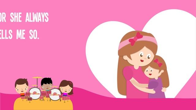 Mommy Loves Me Lyric Video - The Kiboomers Preschool Songs & Nursery Rhymes for Mother's Day