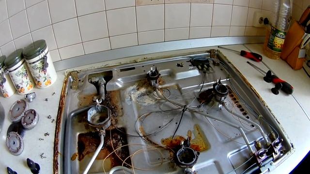 Ремонт варочной панели Ariston.