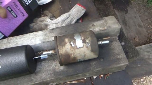 УАЗ-Патриот 2015 г.в. Замена топливного фильтра.