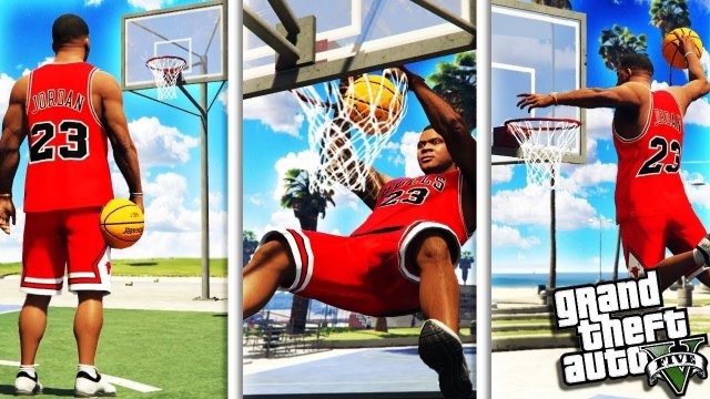 Я СТАЛ БАСКЕТБОЛИСТОМ В ГТА 5! БАСКЕТБОЛ РЕАЛЬНАЯ ЖИЗНЬ ОБЗОР МОДА GTA 5 MODS! ГТА МОДЫ ИГРЫ