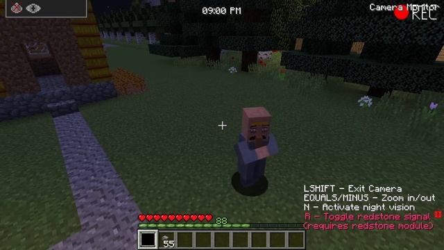 ЗАСНЯЛ СТРАШНОГО ЖИТЕЛЯ на СКРЫТЫЕ КАМЕРЫ в МАЙНКРАФТ ! ДЕВУШКА НУБ и ПРО ВИДЕО ТРОЛЛИНГ MINECRAFT