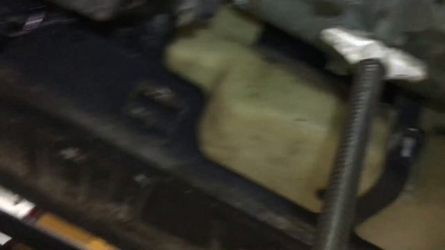 Hummer H1 Transmission removal