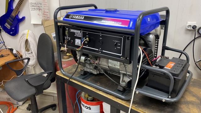 Yamaha на 5.5 кВт+ автозапуск+ набор выхлопа для Никола из Твери