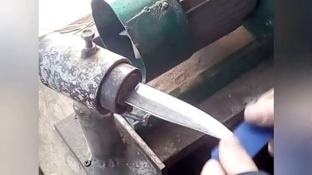 Нож из р6м5 мехпила своими руками.