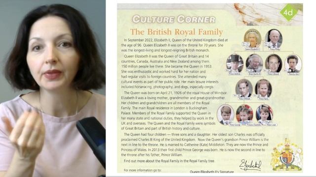 Spotlight 5 класс (Спотлайт 5) Английский в фокусе 5кл./ Урок 28 "The British Royal Family", стр.61