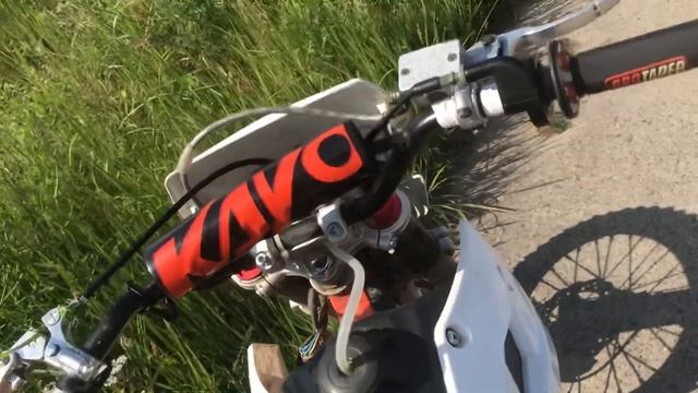 ТУТОРИАЛ КАК ВЫПРЯМИТЬ РУЛЬ НА KAYO TT140 BASIC