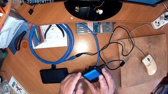 Подключение видеорегистратора к телефону.