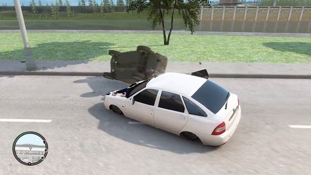 GTA 4 Crash Testing Real Car Mods Ep.75