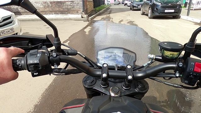 Тест-драйв. Мотоцикл HIRO.