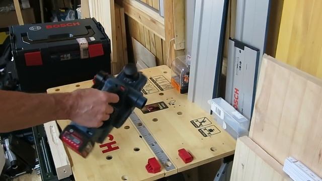 Аккумуляторный рубанок GHO 18 V-LI. Небольшой обзор.