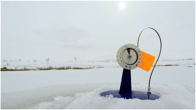 Зимняя рыбалка на ЖЕРЛИЦЫ-Обловил всех на пруду-ВЕСЕННЯЯ ЩУКА на ЖЕРЛИЦЫ в МАРТЕ