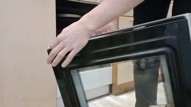 Как разобрать дверцу духовки газовой плиты