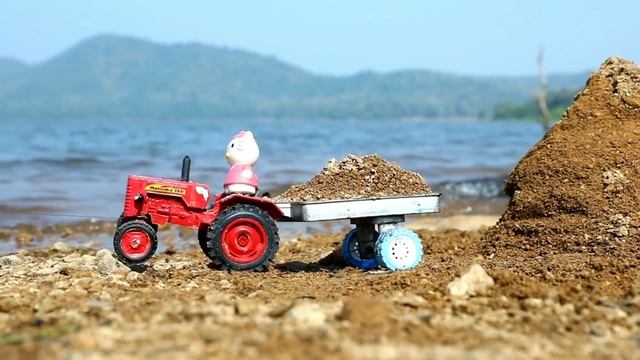 Пляж, песочек и машинки