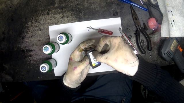 Заправка цветного картриджа Canon CL 56 / CL 41/ CL 446 canon E414 / E404