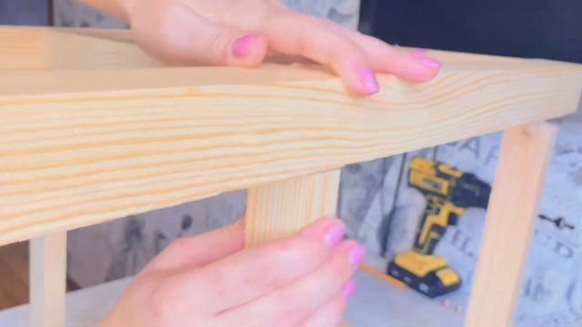 Деревянное кашпо! Из реек! Декоративное кашпо своими руками!