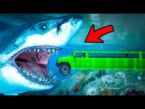 СМОЖЕТ ЛИ ДЛИННАЯ МАШИНА ЕЗДИТЬ ПОД ВОДОЙ ЭКСПЕРИМЕНТ в ГТА 5 МОДЫ! ОБЗОР МОДА в GTA 5 ВИДЕО